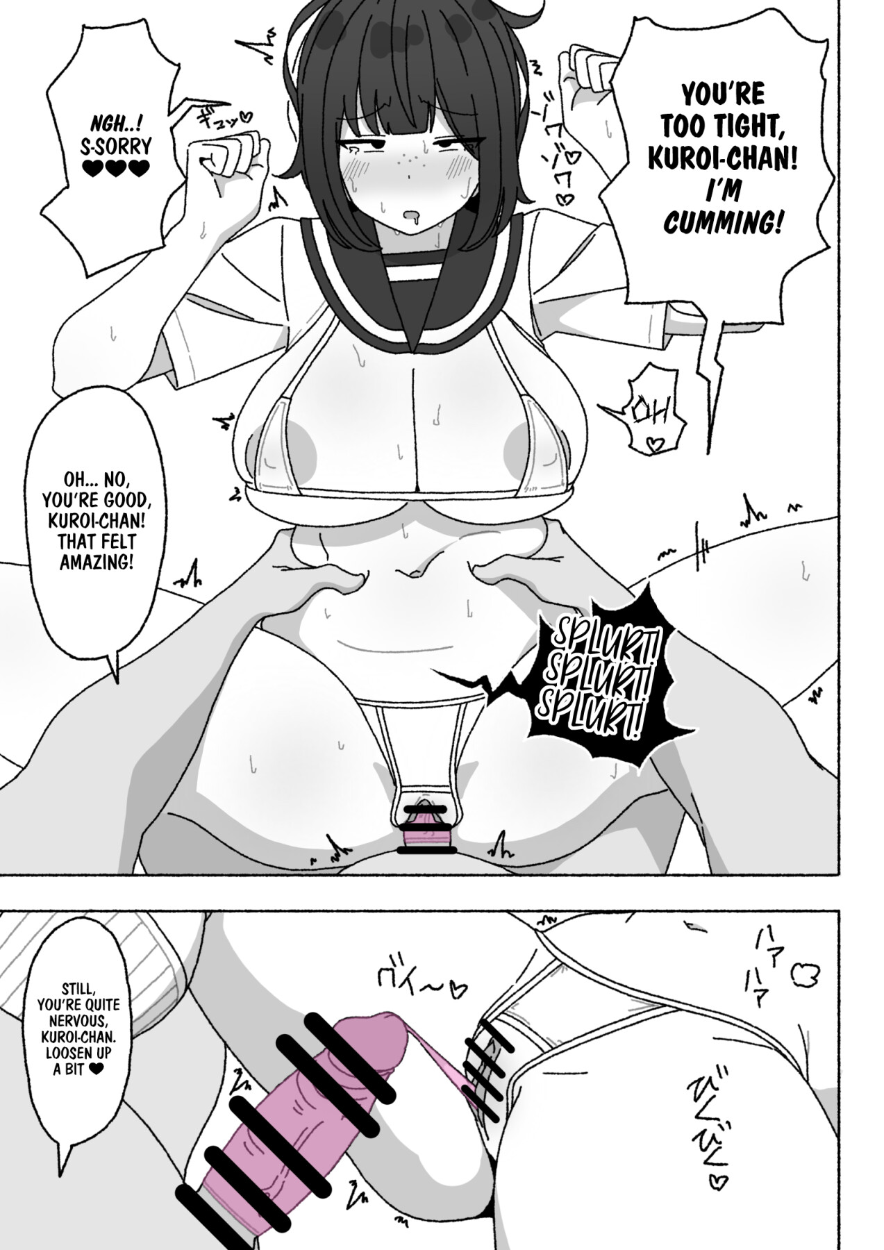 Hentai Manga Comic-I'm The Only One in The Class Who's Using The Unpopular Sexual Relief Staff, Kuroi-chan-Read-24